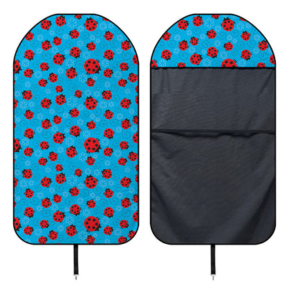Cartoon Ladybird Pattern Print Waterproof Car Seat Cover