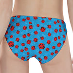 Cartoon Ladybird Pattern Print Women's Panties