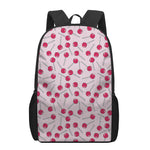 Cartoon Lollipop Pattern Print 17 Inch Backpack