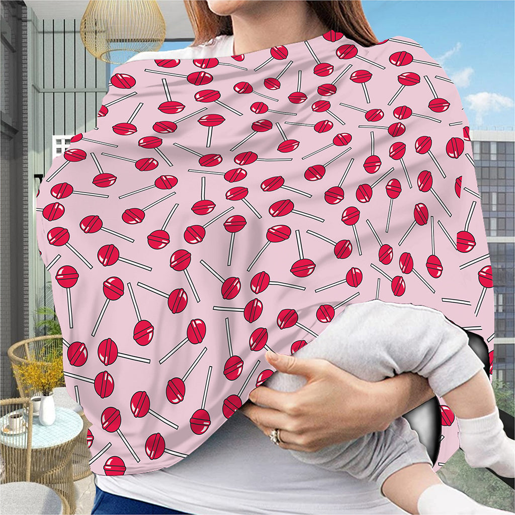 Cartoon Lollipop Pattern Print Baby Seat Cover