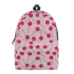 Cartoon Lollipop Pattern Print Backpack