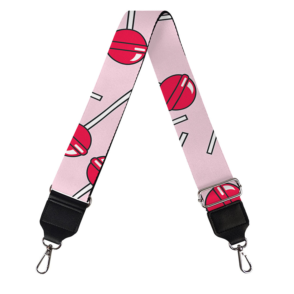 Cartoon Lollipop Pattern Print Bag Strap