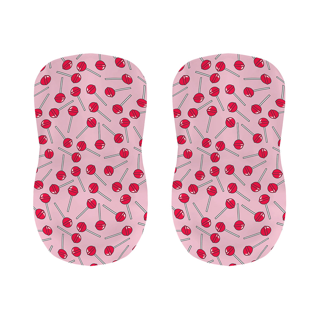 Cartoon Lollipop Pattern Print Bar Stool Covers