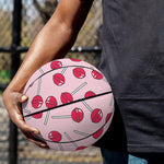 Cartoon Lollipop Pattern Print Basketball