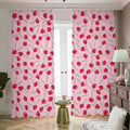 Cartoon Lollipop Pattern Print Dimout Pencil Pleat Curtains