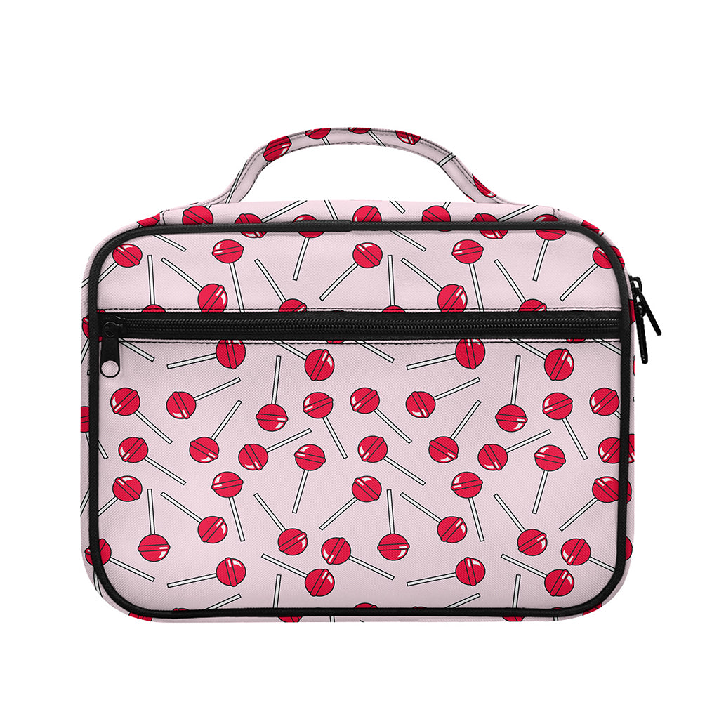 Cartoon Lollipop Pattern Print Briefcase Bible Bag