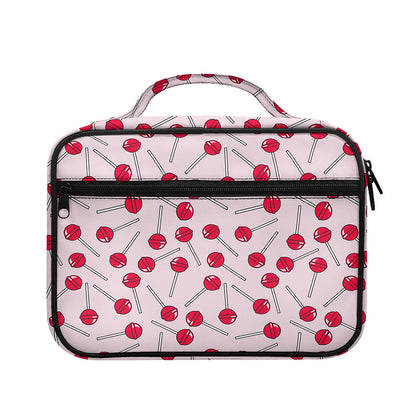Cartoon Lollipop Pattern Print Briefcase Bible Bag