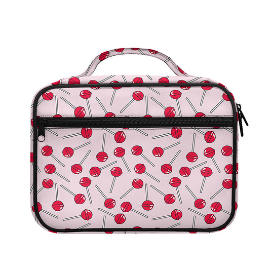 Cartoon Lollipop Pattern Print Briefcase Bible Bag