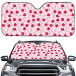 Cartoon Lollipop Pattern Print Car Windshield Sun Shade