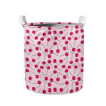 Cartoon Lollipop Pattern Print Collapsible Laundry Basket