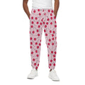Cartoon Lollipop Pattern Print Cotton Sweatpants
