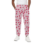 Cartoon Lollipop Pattern Print Cotton Pants