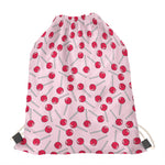 Cartoon Lollipop Pattern Print Drawstring Bag