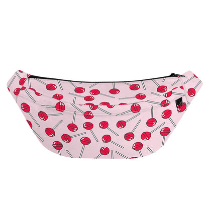Cartoon Lollipop Pattern Print Fanny Pack