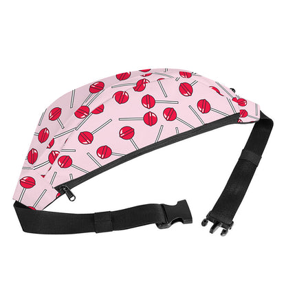Cartoon Lollipop Pattern Print Fanny Pack