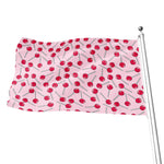 Cartoon Lollipop Pattern Print Flag