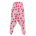 Cartoon Lollipop Pattern Print Hammer Pants