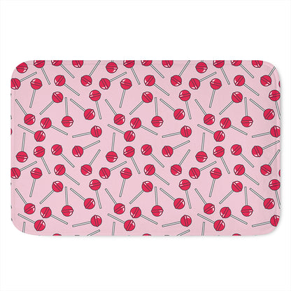 Cartoon Lollipop Pattern Print Indoor Door Mat