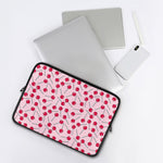 Cartoon Lollipop Pattern Print Laptop Sleeve