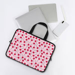Cartoon Lollipop Pattern Print Laptop Sleeve With Handle