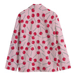 Cartoon Lollipop Pattern Print Men's Blazer