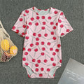 Cartoon Lollipop Pattern Print Men's Bodysuit