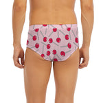 Cartoon Lollipop Pattern Print Men's Briefs