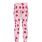 Cartoon Lollipop Pattern Print Men's leggings