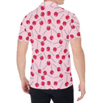 Cartoon Lollipop Pattern Print Men's Shirt