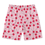 Cartoon Lollipop Pattern Print Men's Swim Trunks