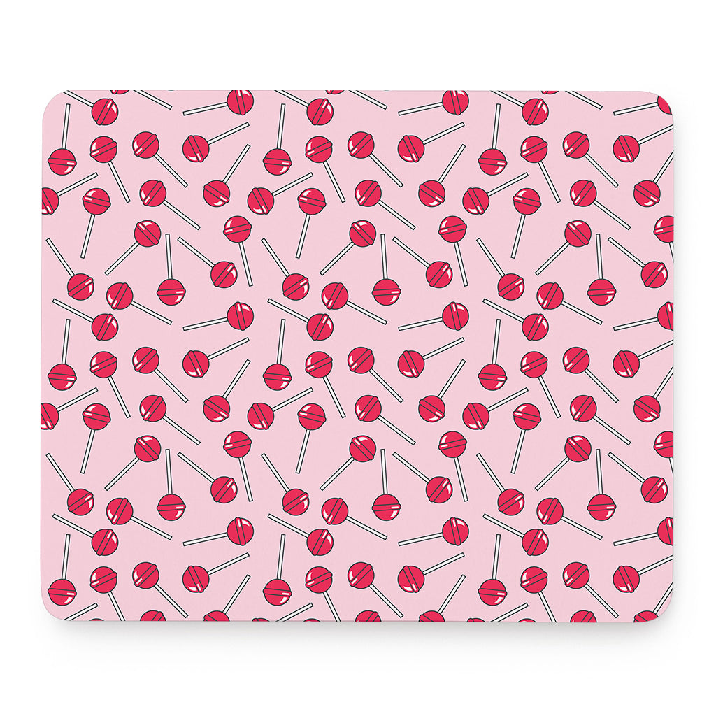 Cartoon Lollipop Pattern Print Mouse Pad