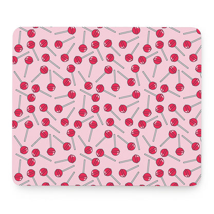 Cartoon Lollipop Pattern Print Mouse Pad