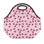 Cartoon Lollipop Pattern Print Neoprene Lunch Bag