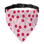 Cartoon Lollipop Pattern Print Over The Collar Dog Bandana
