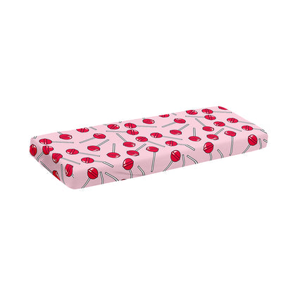 Cartoon Lollipop Pattern Print Piano Keyboard Cover