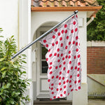 Cartoon Lollipop Pattern Print Polyester Flag