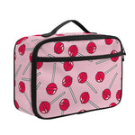 Cartoon Lollipop Pattern Print Portable Lunch Bag