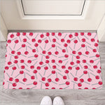Cartoon Lollipop Pattern Print Rubber Doormat