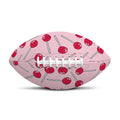 Cartoon Lollipop Pattern Print Rugby Ball