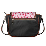 Cartoon Lollipop Pattern Print Saddle Bag