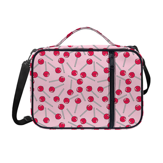 Cartoon Lollipop Pattern Print Shoulder Strap Bible Bag