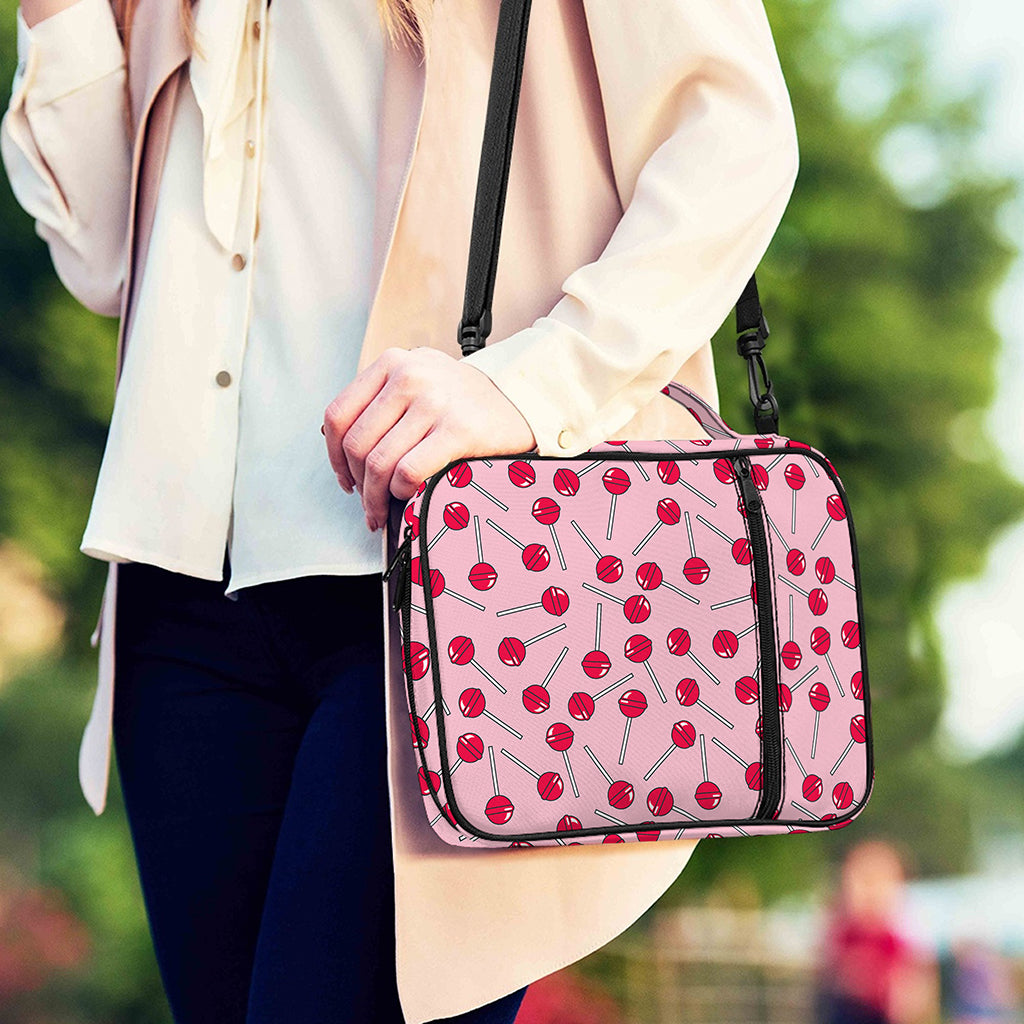Cartoon Lollipop Pattern Print Shoulder Strap Bible Bag