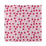 Cartoon Lollipop Pattern Print Silk Bandana