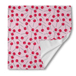 Cartoon Lollipop Pattern Print Silk Bandana