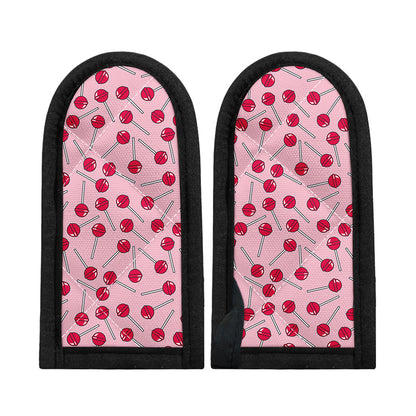 Cartoon Lollipop Pattern Print Skillet Handle Cover