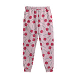 Cartoon Lollipop Pattern Print Sweatpants