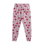 Cartoon Lollipop Pattern Print Sweatpants