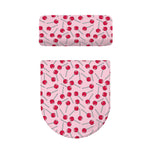 Cartoon Lollipop Pattern Print Toilet Lid And Tank Cover Set