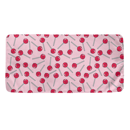 Cartoon Lollipop Pattern Print Towel