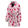 Cartoon Lollipop Pattern Print Women's Bathrobe